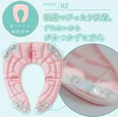 くまちゃん柄 補助便座 水色