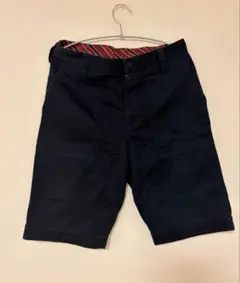 Fred Perry きれいめハーフパンツ 濃紺　メンズ　Ｌのサムネイル