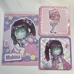 ミルキー☆サブウェイ ミルサブ コラボカフェ ポストカード コースター