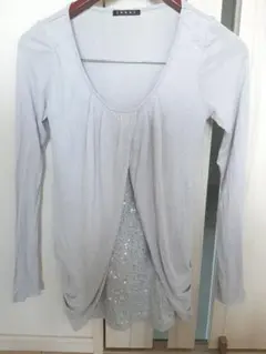 【スパンコール】INGNIレディース薄手長袖