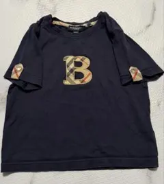 バーバリー　半袖Tシャツ 100 チェック柄