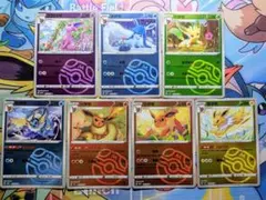 ポケモンカード　サンダース　他計７枚　マスボミラー　外国版のサムネイル