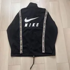 90s 00s NIKE ナイキ トラックジャケット　ジャージ　刺繍ロゴ　M