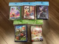 ポケモンカード　スリーブ　エリカ、メイ、ヒナツ、セレナ、アセロラのサムネイル