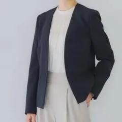 グリーンレーベルリラクシング　ノーラペルジャケット　36