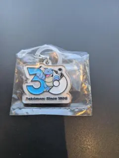 ポケモン pokemon 30周年 メタルチャーム マスコット カメックス