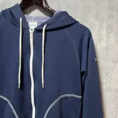 【最終価格】Columbiaネイビー フード付き パーカー M