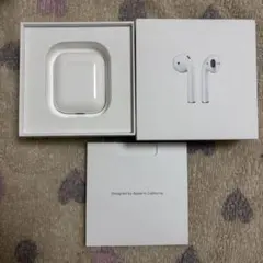 【匿名配送】AirPods第2世代 両耳 充電ケース付き 箱付き