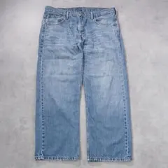 リーバイス569 Levis W34 ブルーデニム 青 古着 ボトム 18242