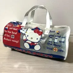 ドジャース ハローキティ クリアバッグ ジップ付き 大谷翔平