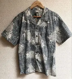 未使用　タグ付き　Palmwave パームウェーブ　パイナップル柄 アロハシャツ