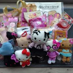 【ハローキティ・日焼けキティ】ぬいぐるみ等・まとめ売りのサムネイル