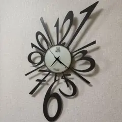 Arti&Mestieri 掛け時計 BIG-BANG グレー