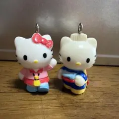 レア　平成レトロ　ハローキティ　ダニエル　ストラップ　2体セット