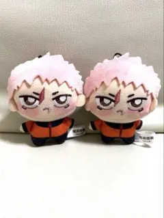 呪術廻戦 ちょぴぬいぷち マスコット　虎杖悠仁２つセット