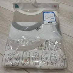 新品未開封 ノースリーブロンパース3枚組 90サイズ