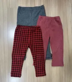 今だけお値下げ‼︎西松屋、ユニクロミックス　ボトムス3枚セット　サイズ90-95