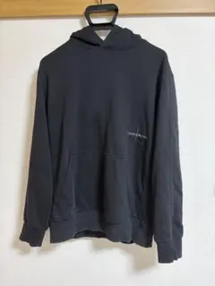 Calvin Klein Jeans ブラック フード付きパーカー