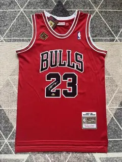 20週年　サイン入り　マイケル・ジョーダン　シカゴ・ブルズ ユニフォーム