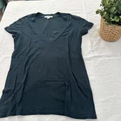 JAMES PERSE ネイビー Vネック Tシャツ サイズ0のサムネイル