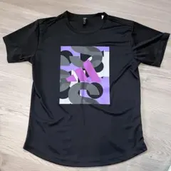 adidas ブラック 半袖 Tシャツ L