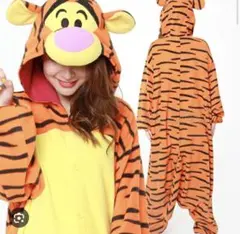 ティガー コスプレ衣装 フード付き