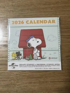 スヌーピー 卓上カレンダー 2026 ニッセイ