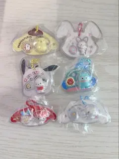 サンリオチョコボーロ　食玩　サンリオ　キーホルダー　マイメロ　ポムポムプリン