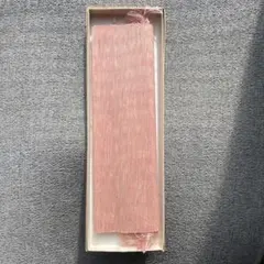 紅花染 ピンク フリンジ付き テーブルセンター