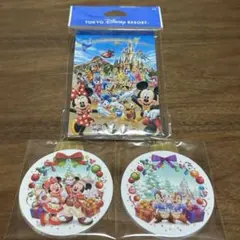 ディズニークリスマス　メモ帳セット
