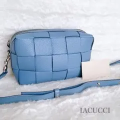 美品 IACUCCI イアクッチ ベルタ XS ショルダーバッグ ライトブルーのサムネイル