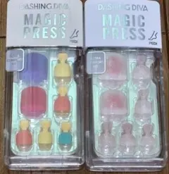DASHING DIVAのMAGIC PRESSネイルチップ 2種類のサムネイル