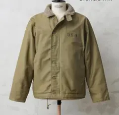 WAIPER.inc 米海軍 U.S.NAVY N-1 デッキジャケット 38