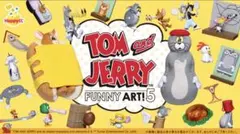 トムとジェリー happyくじ　funnyアート　A賞　フィギュアセット