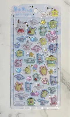 サンリオキャラクターズ③　日本正規品　うるちゅるシール　ボンボンドロップ