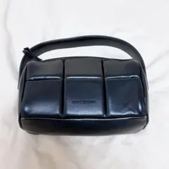 ADD CULUMN PUFF ハンドバッグ　アドカラム　ブラックのサムネイル
