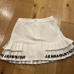 Jack Bunny!! プリーツスカート ホワイト サイズ0