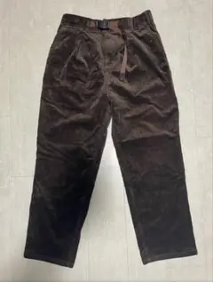 グラミチ　コーデュロイブラウンパンツ L