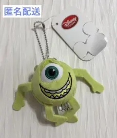 ディズニー　モンスターズインク　ぬいぐるみキーチェーン　バッジ