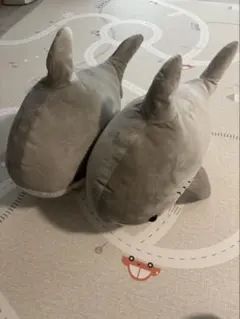 【新品未使用】サメスツール タイトー限定　椅子　ぬいぐるみ　サメ　2個セット！