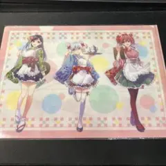 甘神三姉妹 描き下ろしクリアファイルセット(2枚セット)ドンキコラボ