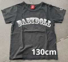 BABYDOLL 黒 Tシャツ130