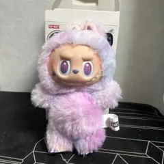 ラブブ　エナジー　Energy ぬいぐるみペンダント　LUCK 幸運　紫