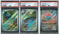 PSA10 進化ライン 3連番 フシギダネ フシギソウ フシギバナex