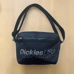 Dickies USA ショルダーバッグ ブラック メッシュロゴ