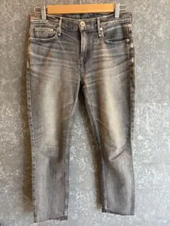 upper hights アッパーハイツ ブラックデニム 24 カットオフ