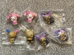 サンリオ　みんなでバカンスフィギュア　マイメロ　クロミ　ウサハナ　ダニエル