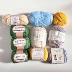 中細 合太 毛糸 10玉 まとめ売り