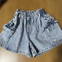 LOVE RABBY デニム ハーフパンツ ショートパンツ150