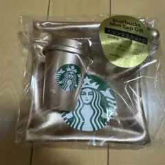 ホリデー2024　スターバックス　ミニカップギフトゴールド